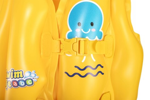 Kamizelka Dmuchana Do Nauki Pływania 51 cm x 46 cm