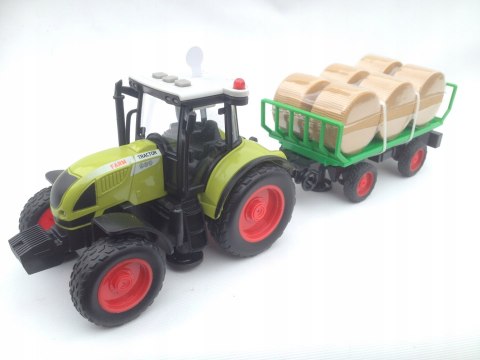 Kombajn Traktor ciagnik Duży Zestaw Rolnik FARMA