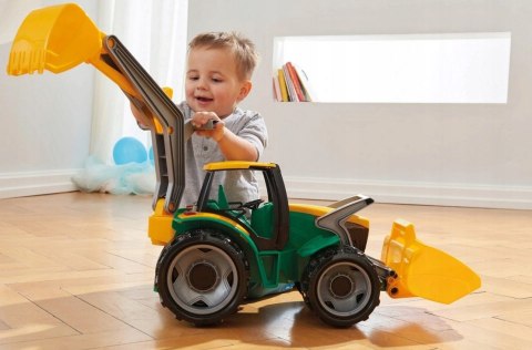 Koparka z łyżką Traktor Spych +przyczepa