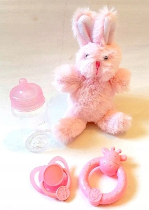 Lalka Bobas baby jak żywa + butelka smoczek