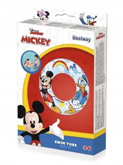 MYSZKA MIKI ZESTAW KOŁO KÓŁKO PIŁKA BEST