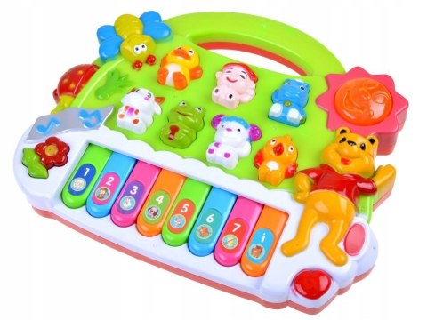 Muzyczne Organki pianinko Odgłosy zwierząt
