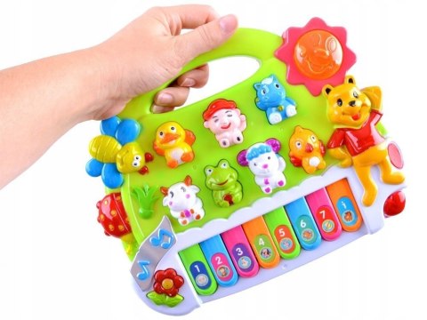 Muzyczne Organki pianinko Odgłosy zwierząt