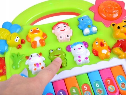 Muzyczne Organki pianinko Odgłosy zwierząt