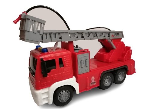 STRAŻ POŻARNA WÓZ z Drabiną Woda Światło Dźwięk