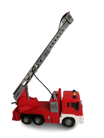 STRAŻ POŻARNA WÓZ z Drabiną Woda Światło Dźwięk