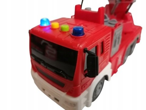 STRAŻ POŻARNA WÓZ z Drabiną Woda Światło Dźwięk