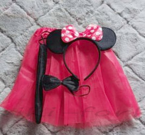 STRÓJ BAL KARNAWAŁOWY PRZEBRANIE MINNIE MIKI