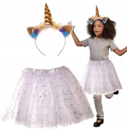 STRÓJ KOSTIUM PRZEBRANIE JEDNOROŻEC BAL