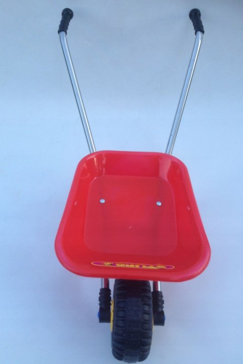 TACZKI DLA DZIECKA METALOWA RAMA DUŻE 80CM RÓŻOWA