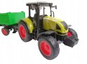 TRAKTOR Z PRZYCZEPĄ DUŻY ZESTAW ŚWIATŁO DZWIĘK