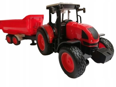 TRAKTOR Z PRZYCZEPĄ ŚWIATŁO DZWIĘK Farmer