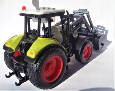 TRAKTOR Z PRZYCZEPĄ ZESTAW ŚWIATŁO DZWIĘK 2szt