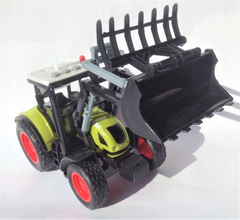 TRAKTOR Z PRZYCZEPĄ ZESTAW ŚWIATŁO DZWIĘK 2szt