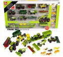 Traktor Ciągnik maszyny rolnicze 6w1 zestaw farmer