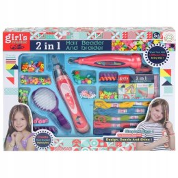 Zestaw do zaplatania warkoczy ,koraliki