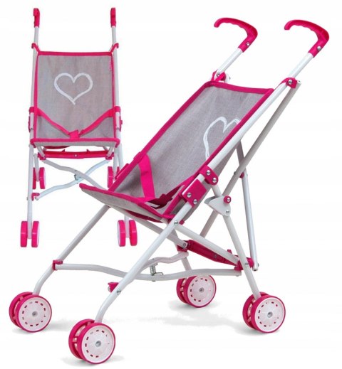 DUŻA LALKA BOBAS BABY+WÓZEK DLA LALEK