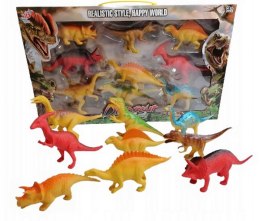 Duży Zestaw Dinozaury figurki