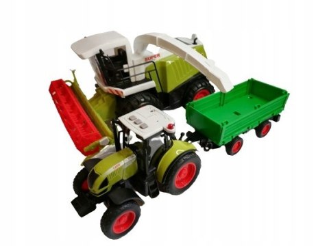 Kombajn Traktor Duży Zestaw dla rolnika FARMER