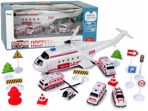Pogotowie Zestaw Pojazdów Ambulans Helikopter