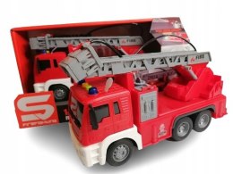 STRAŻ POŻARNA Auto z Drabiną Woda Światło Dźwięk