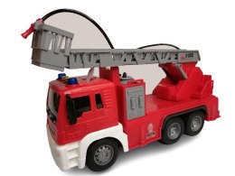 STRAŻ POŻARNA Auto z Drabiną Woda Światło Dźwięk