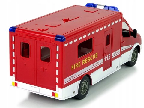 Straż Pożarna Ruchoma Drabina Zdalnie Sterowana