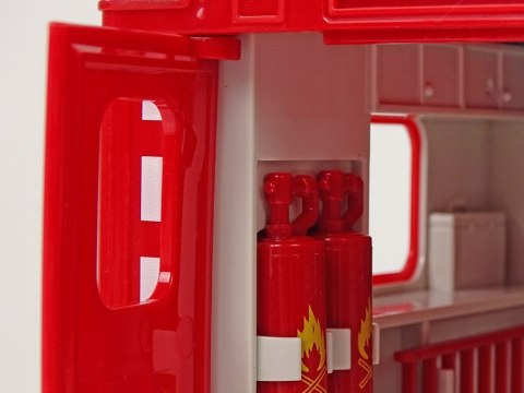 Straż Pożarna Ruchoma Drabina Zdalnie Sterowana