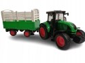TRAKTOR Z PRZYCZEPĄ CIĄGNIK ROLNICZY ŚWIATO DZWIĘK