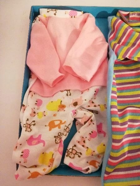 UBRANKA DLA LALEK 40CM UBRANKO 3szt