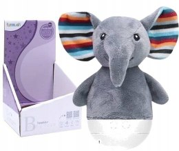 WAŃKA WSTAŃKA SŁONIK ZE ŚWIATŁEM I DŹWIĘKIEM