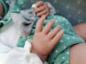 Lalka Bobas baby jak żywa +akcesoria smoczek