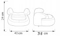 PODKŁADKA SAMOCHODOWA 15-36 KG DREAM RACING NANIA