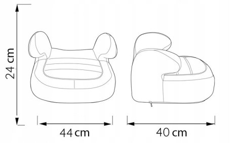 Psi Patrol fotelik samochodowy Dream podkładka