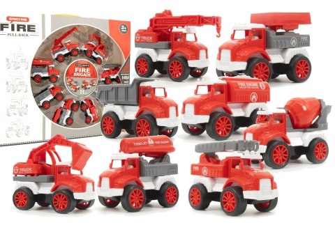 STRAŻ POŻARNA ZESTAW SAMOCHODÓW RESORAKI STRAŻ