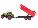 TRAKTOR Z PRZYCZEPĄ DUŻY ZESTAW ŚWIATŁO DZWIĘK