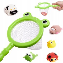 Zabawki do kąpieli zestaw organizer statki