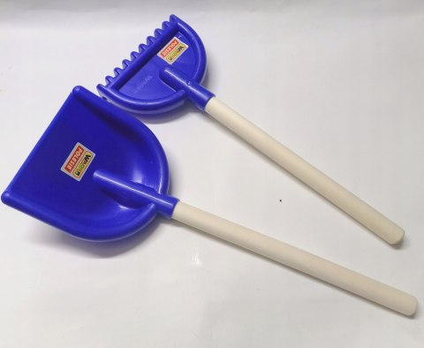 DUŻA TACZKA + GRABKI ŁOPATKA KONEWKA