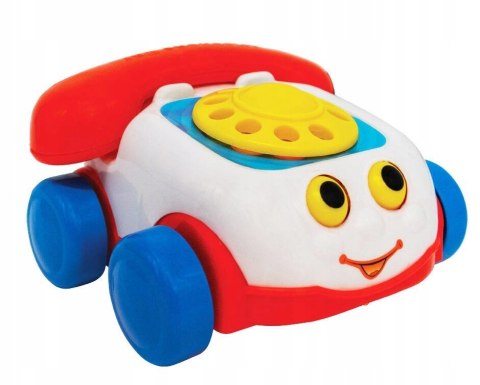 Telefon na kółkach i sznurkiem dla dzieci Telefon na kółkach i sznurkiem dla dzieci
