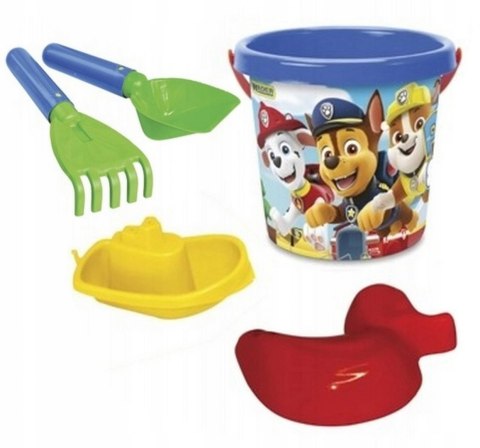 Wiaderko komplet do piasku 5 el. WADER Psi Patrol