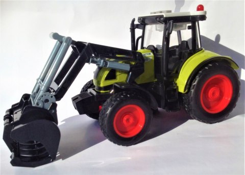 2x TRAKTOR Z PRZYCZEPĄ DUŻY ZESTAW ŚWIATŁO DZWIĘK