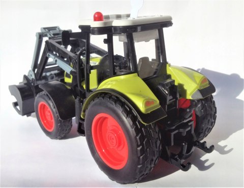 2x TRAKTOR Z PRZYCZEPĄ DUŻY ZESTAW ŚWIATŁO DZWIĘK