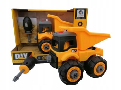 AUTO WYWROTKA DO SKRĘCANIA +ŚWIATŁO DZWIĘK