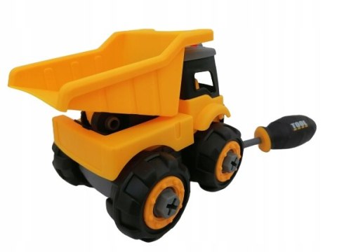 AUTO WYWROTKA DO SKRĘCANIA +ŚWIATŁO DZWIĘK