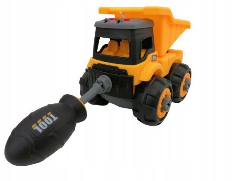 AUTO WYWROTKA DO SKRĘCANIA +ŚWIATŁO DZWIĘK