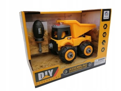 AUTO WYWROTKA DO SKRĘCANIA +ŚWIATŁO DZWIĘK