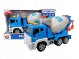 Autko betoniarka GRUSZKA Ruchomy beczka, Dźwięk