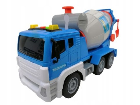 Autko betoniarka GRUSZKA Ruchomy beczka, Dźwięk