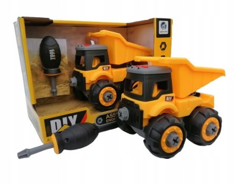 CIĘŻARÓWKA AUTO WYWROTKA RUCHOMA DO SKRĘCANIA