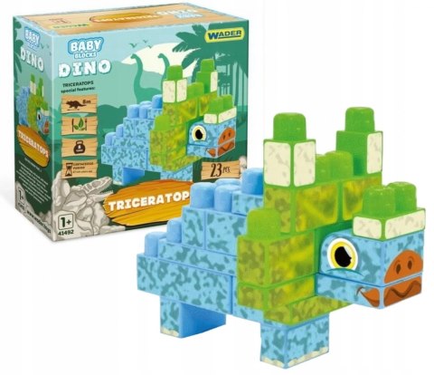 KLOCKI DINO BABY BLOCKS NA ROCZEK